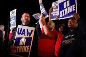 United Auto Workers (UAW) union goes on strike