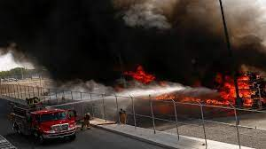 Fire in the Russian mine owned by Evraz