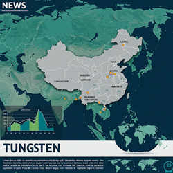 L’Impatto delle Restrizioni Cinesi sulle Esportazioni di Tungsteno: Un Settore in Subbuglio