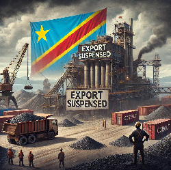 La Repubblica Democratica del Congo Sospende le Esportazioni di Cobalto per Quattro Mesi