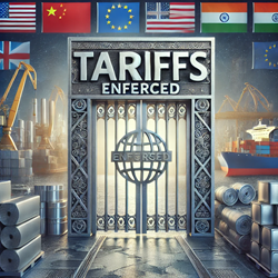L’Entrata in Vigore delle Tariffe Globali su Alluminio e Acciaio