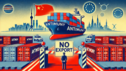 Cina e Antimonio: Stop alle Esportazioni verso l’Europa e Impennata dei Prezzi
