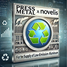 Press Metal e Novelis: Una Partnership Strategica per l’Alluminio a Basse Emissioni