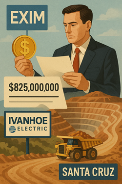 Forte Interesse Degli Stati Uniti Per Il Rame Di Ivanhoe Electric: Finanziamento Da 825 Milioni Di Dollari In Vista