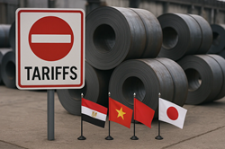 Commissione Europea Conferma Dazi Antidumping Provvisori sulle Importazioni di Coils Laminati a Aaldo da Egitto, Vietnam e Giappone