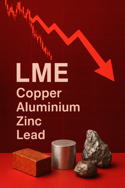 Giornata In Rosso Per I Metalli Di Base All’LME: Prezzi In Calo E Scorte Di Nickel Sotto I Riflettori
