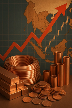 Premi Del Rame In Aumento Nel Sud-Est Asiatico Su Offerta Ridotta
