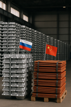 Scorte LME In Forte Aumento Ad Aprile: L’alluminio Russo E Il Rame Cinese Trainano I Magazzini Globali