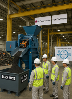 Nasce Una Joint Venture Tra LG E Toyota Tsusho Per Produrre Black Mass Negli Stati Uniti