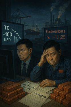 Spread In Aumento Tra Trader E Raffinatori Nel Mercato Dei Concentrati Di Rame