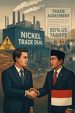 Acciaio Inox USA: Accordo Quadro Con L’Indonesia Accende Le Speranze Per Il Nickel
