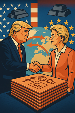 Accordo Commerciale UE-USA: Tariffa Base Al 15%, Ma Il Rame Resta Penalizzato