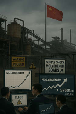 Aumento Dei Prezzi Dell’Ossido Di Molibdeno In Asia Dopo Un Grave Incidente Minerario In Cina