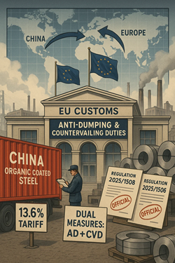 Bruxelles Rinnova I Dazi Contro La Cina Sull’Acciaio Organico Rivestito