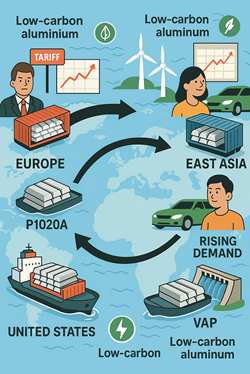 Differenziali Stabili Per L’Alluminio Low-Carbon, Ma Con Alcune Eccezioni Regionali