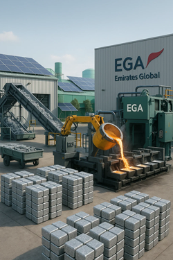 Emirates Global Aluminium Avvia La Produzione Di Billette Secondarie Negli Stati Uniti