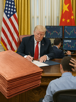 Trump Concede Una Sospensione A Sorpresa: Il Rame Escluso Dai Dazi Al 50% Previsti Per Agosto