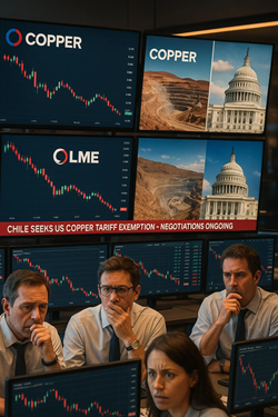 Il Rame Sotto Pressione Sul Comex Dopo Le Dichiarazioni Del Ministro Cileno