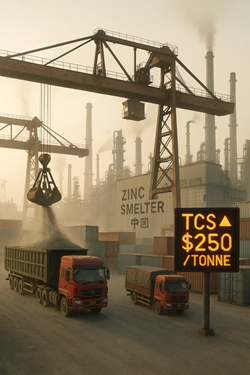 Incremento Dei Trattamenti (TCs) Per Il Concentrato Di Zinco In Cina: Spinta Dalla Maggiore Offerta Estera