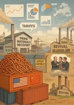 Industria Americana Del Riciclo Del Rame Chiede Controlli Sull’Export: Pressioni Su Washington
