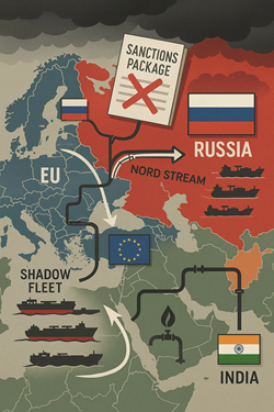 L’Unione Europea Rafforza Le Sanzioni Contro La Russia: Impatti Globali E Conseguenze Per L’India