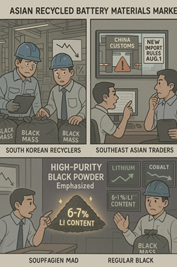 Mercato Della Black Mass In Asia In Tensione: La Corea Del Sud Fatica, Il Sud-Est Osserva E La Cina Cambia Le Regole