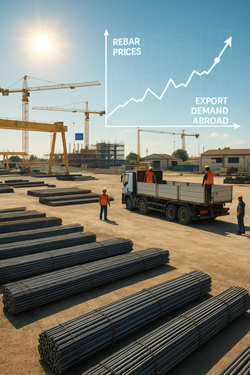 Italian Steel Rebar Market in Strong Recovery: Rising Prices and Limited Availability