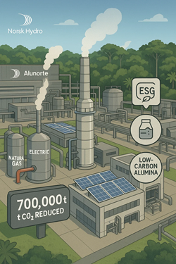 Norsk Hydro Riduce Le Emissioni Di CO₂ In Brasile Grazie Al Gas Naturale, Ma I Premi Per L’Alumina Green Non Decollano Ancora