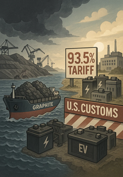New Anti-Dumping Tariffs on Chinese Graphite: Washington Ignites Global Tensions in the Electric Vehicle Supply Chain