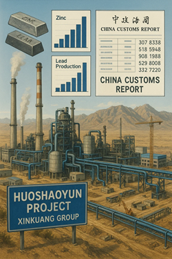 Nuovo Progetto Di Fusione Zinco-Piombo In Cina: Avviata La Produzione A Huoshaoyun