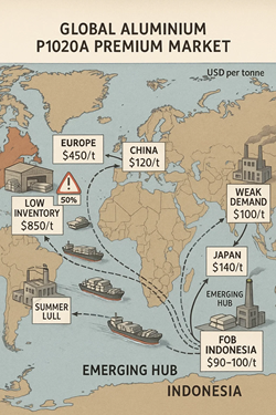 Premi Globali Dell’alluminio In Movimento: Direzioni Opposte Tra Continenti E Tariffe Incombenti