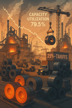 US Steel: Production Stable, Prices Falling Despite Tariffs