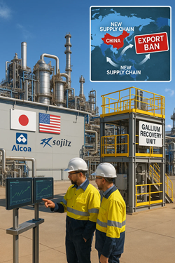 Alcoa Evaluates Gallium Production as a Byproduct from Australian Alumina Refineries