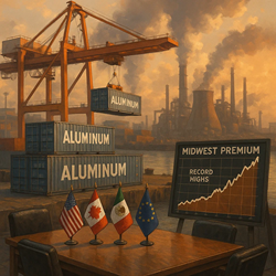 Aluminum Rises, But Rally Loses Momentum