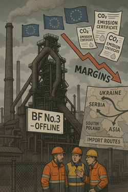 ArcelorMittal Shuts Down Blast Furnace No. 3 in Dąbrowa Górnicza: Market in Crisis and Skyrocketing Costs
