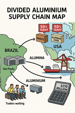 Brazil Partially Exempted from New US Aluminum Tariffs: Risk of Systemic Damage Remains