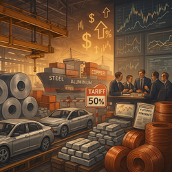 Tariffs and Metal Prices Pressure the US Auto Industry