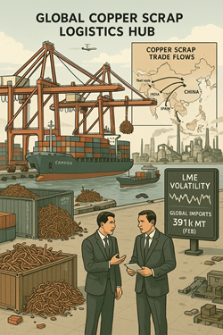 The Global Recycled Copper Market Amid Geopolitical Tensions and Supply Tightness