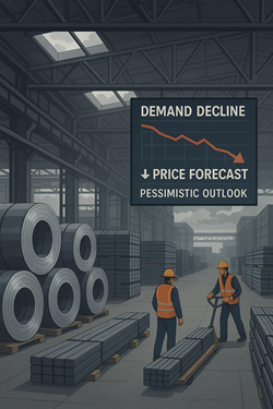 EUROMETAL Survey July 2025: Widespread Uncertainty and Weakness Among European Steel Distributors