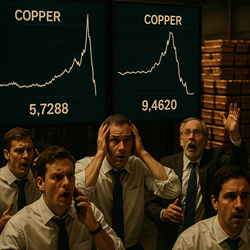 July: Most Volatile Month for Comex Copper in Years