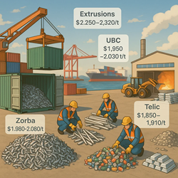 Southeast Asian Aluminum Scrap Market: Weak Demand but Prices Stable Thanks to Limited Supply