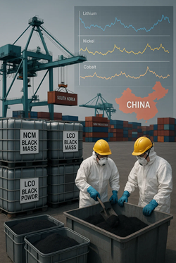 Asian Black Mass Market: Payables Stable Amid Summer Calm and Lithium Pressure