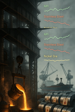 Nickel Pig Iron in China: Slower Increases Amid Falling Stainless Steel Prices and Uncertain Demand