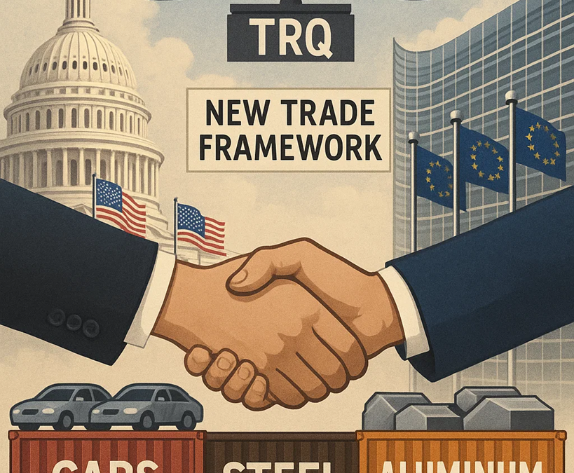 New US-EU Trade Framework: Autos, Steel, and Aluminum at the Center of the Agreement