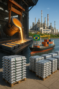 Imported Aluminum Premiums in Brazil Remain Stable