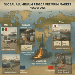 Global P1020A Aluminum Premiums: Mixed Trends Amid Tight Supply and a Quiet Summer Market