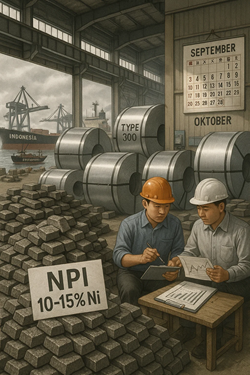 Nickel Pig Iron Prices Rise in China: Confidence Rises for Autumn