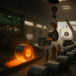 European Hot-Rolled Coil Prices Decline Slightly