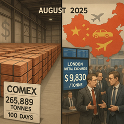 LME Copper Price Steady Amid Uncertainty Over Record-High COMEX Inventories