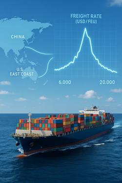 US-China Tariffs, Early Peak in Ocean Freight Rates and New Pressure on Global Markets